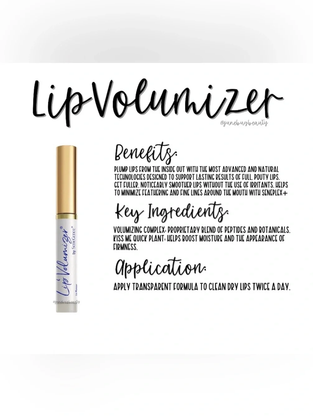 SeneGence plumping lip